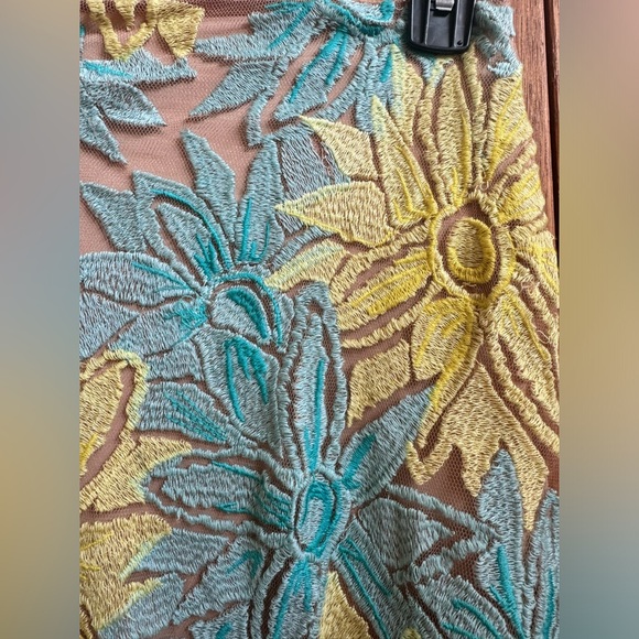 For Love & Lemons X Nasty Gal Wildflower Skirt Size S - Picture 7 of 13